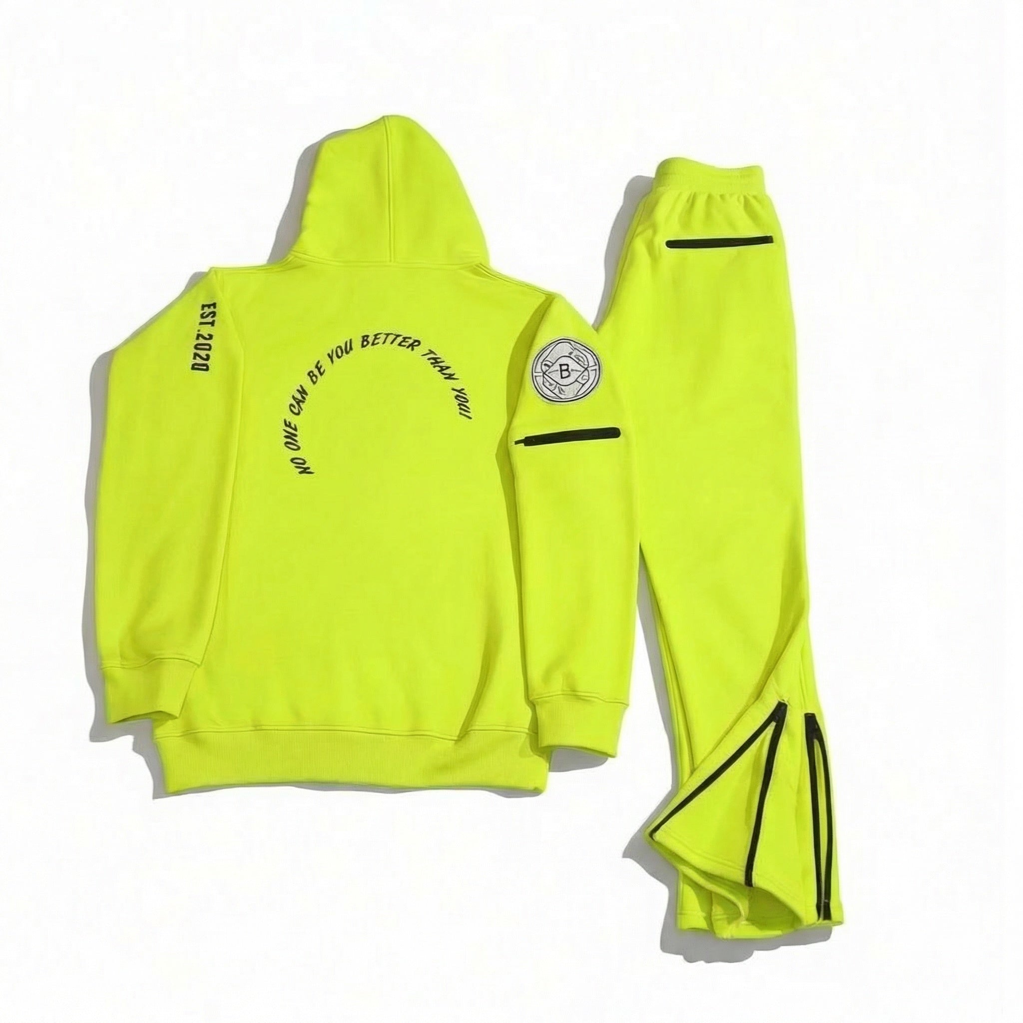Echelon Wing Jogger Set - Yellow