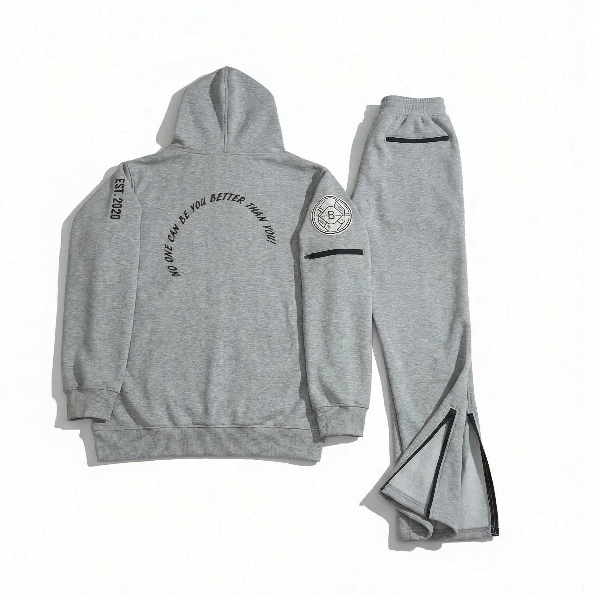Echelon Wing Jogger Set - Grey