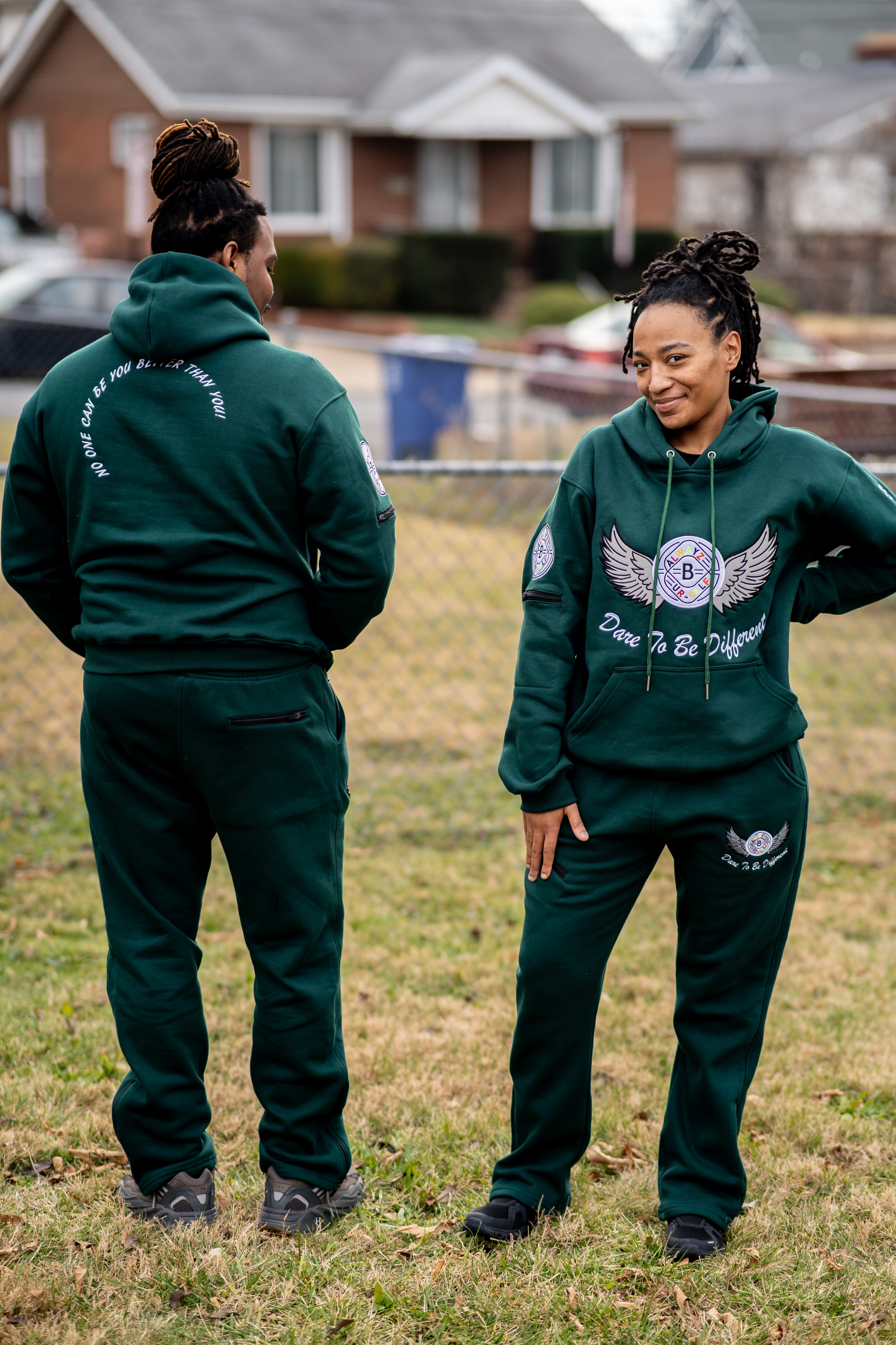 Echelon Wing Jogger Set - Spruce