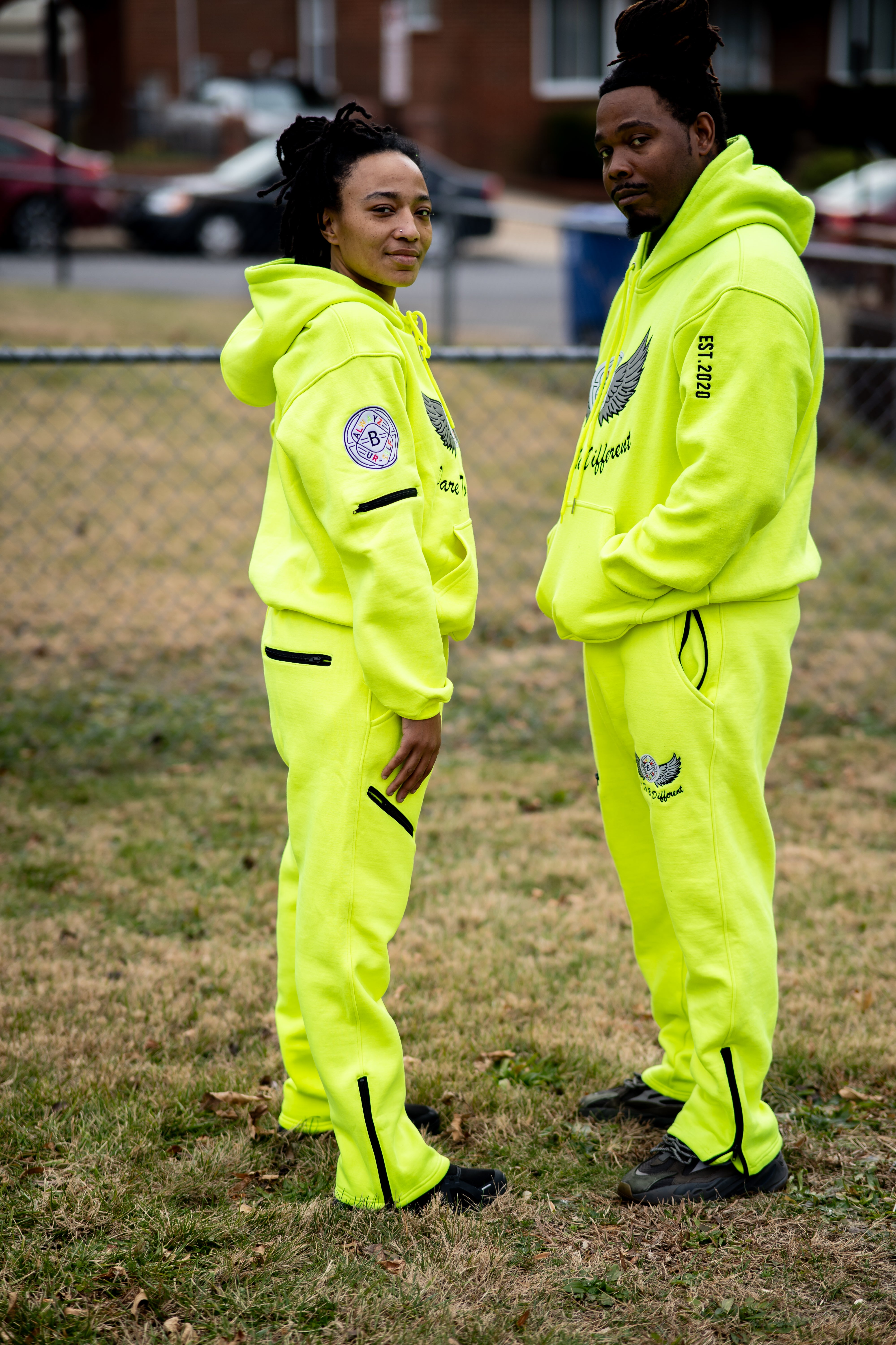 Echelon Wing Jogger Set - Yellow
