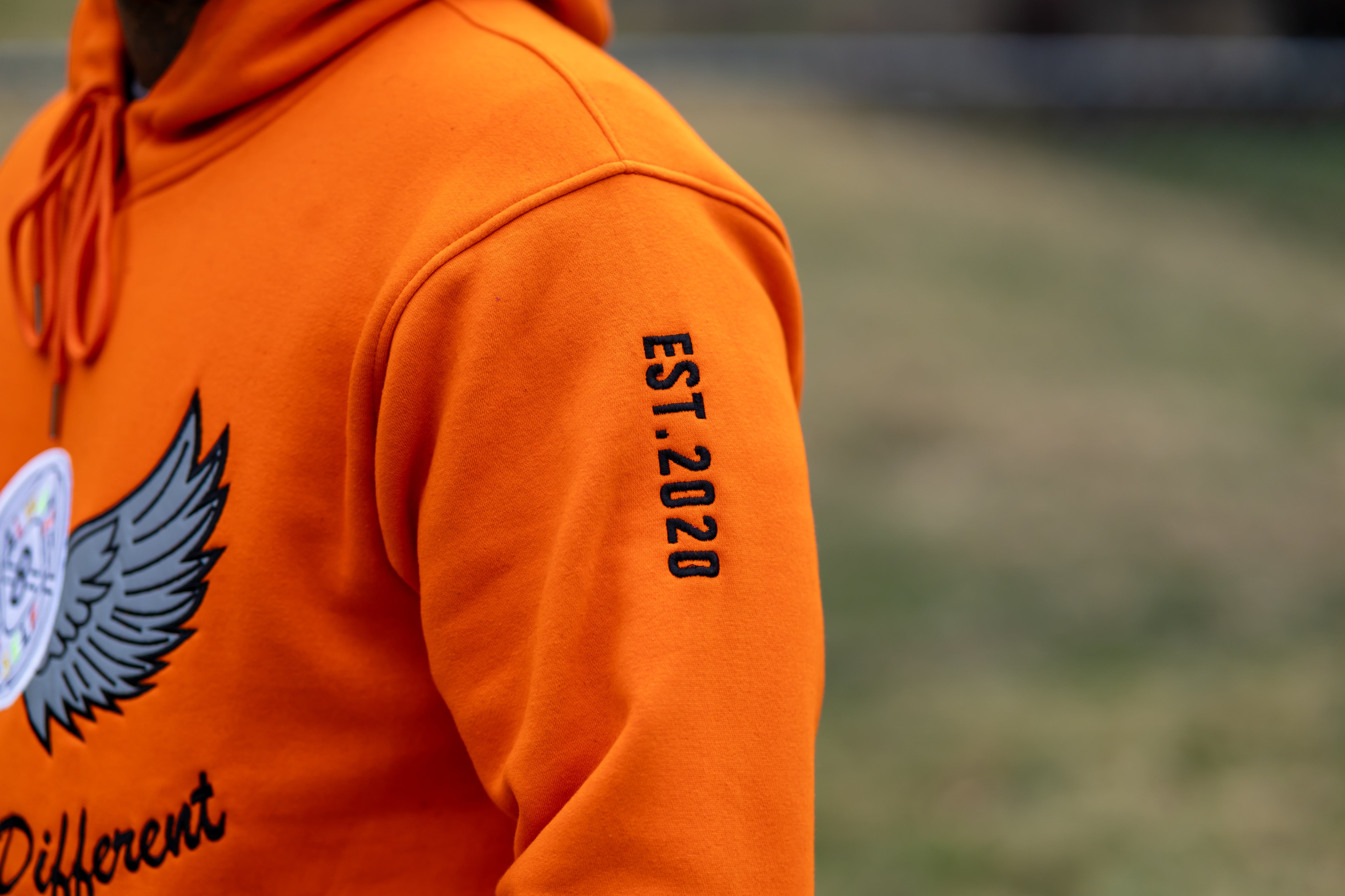 Echelon Wing Jogger Set - Orange