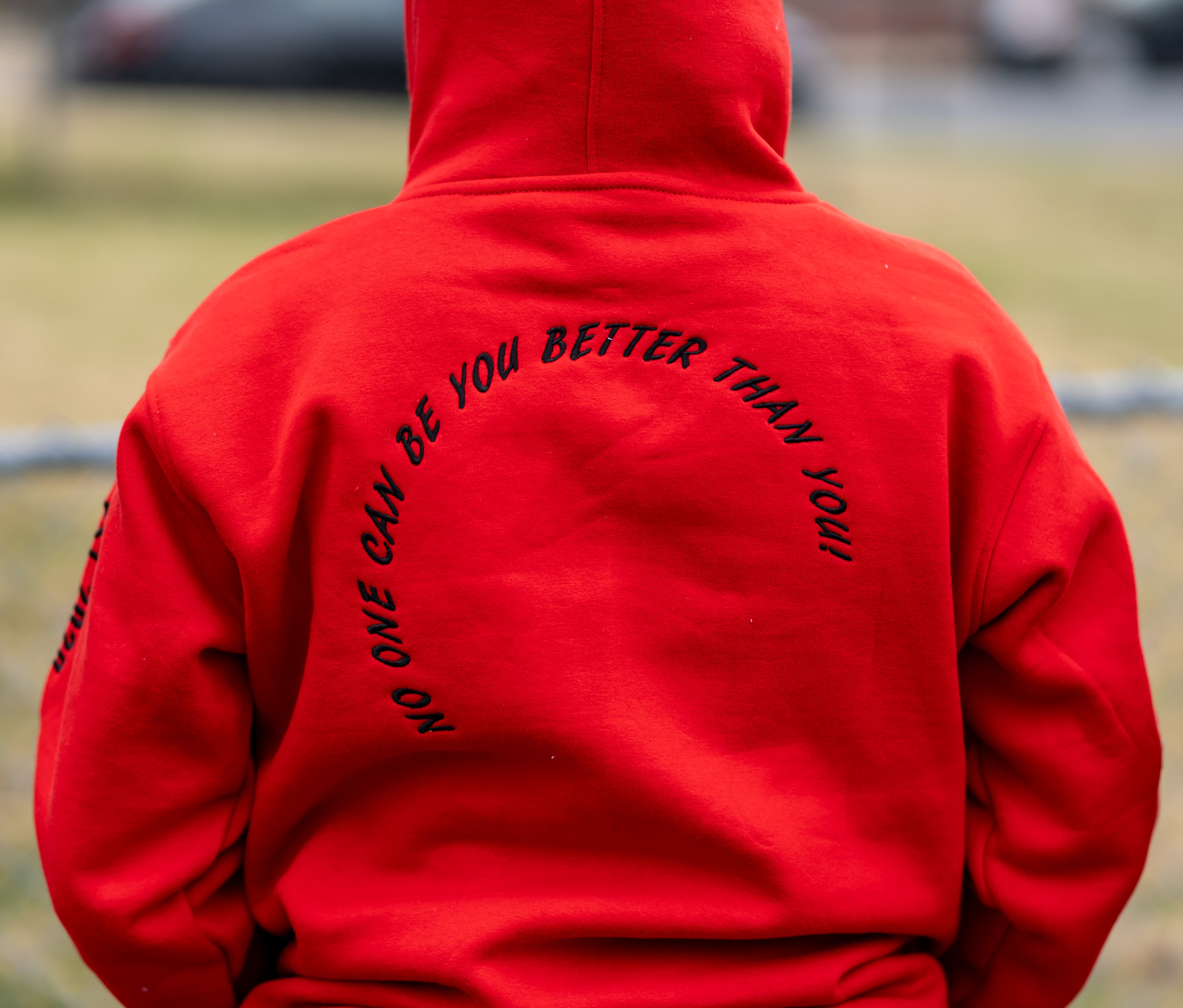 Echelon Wing Jogger Set - Red