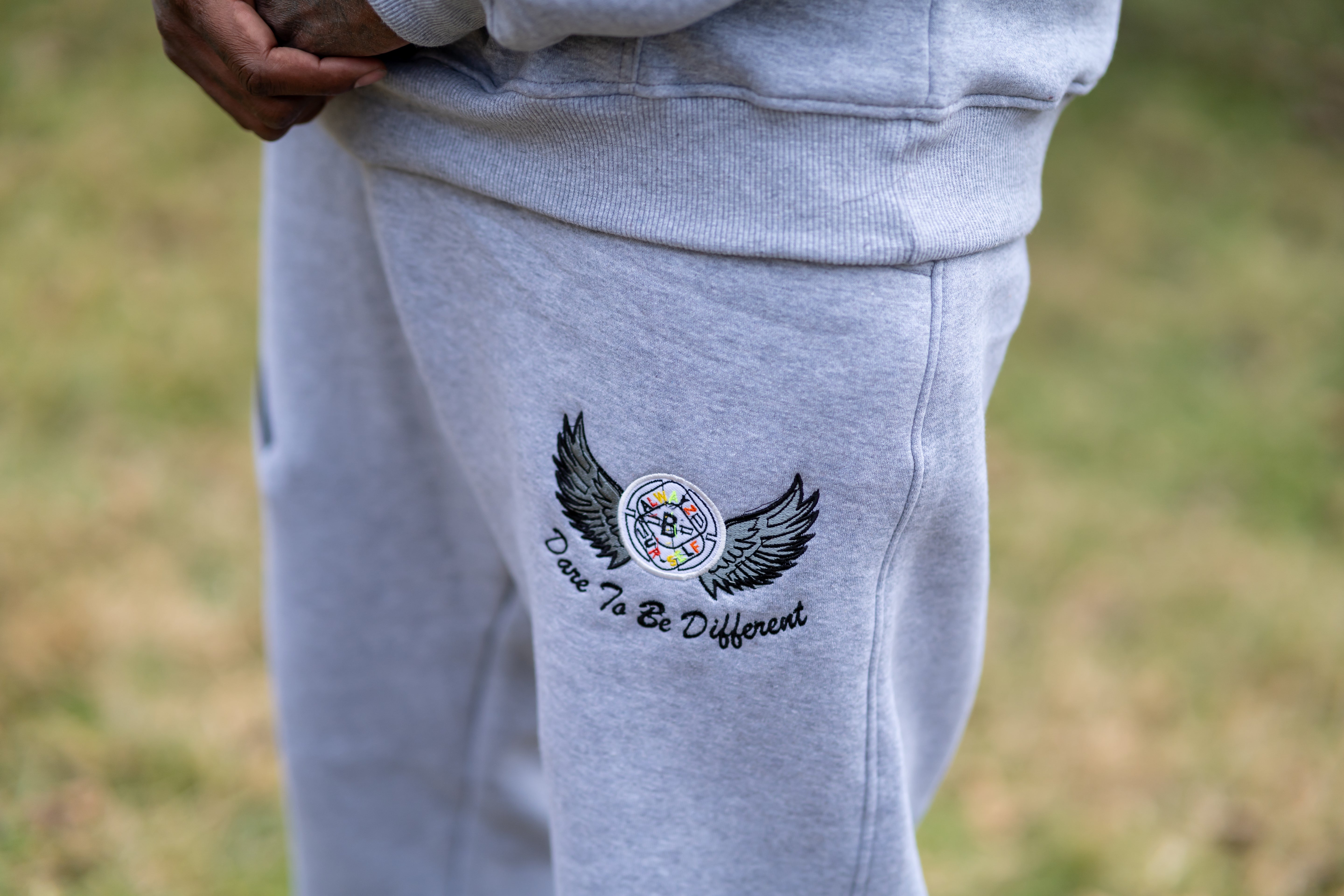 Echelon Wing Jogger Set - Grey