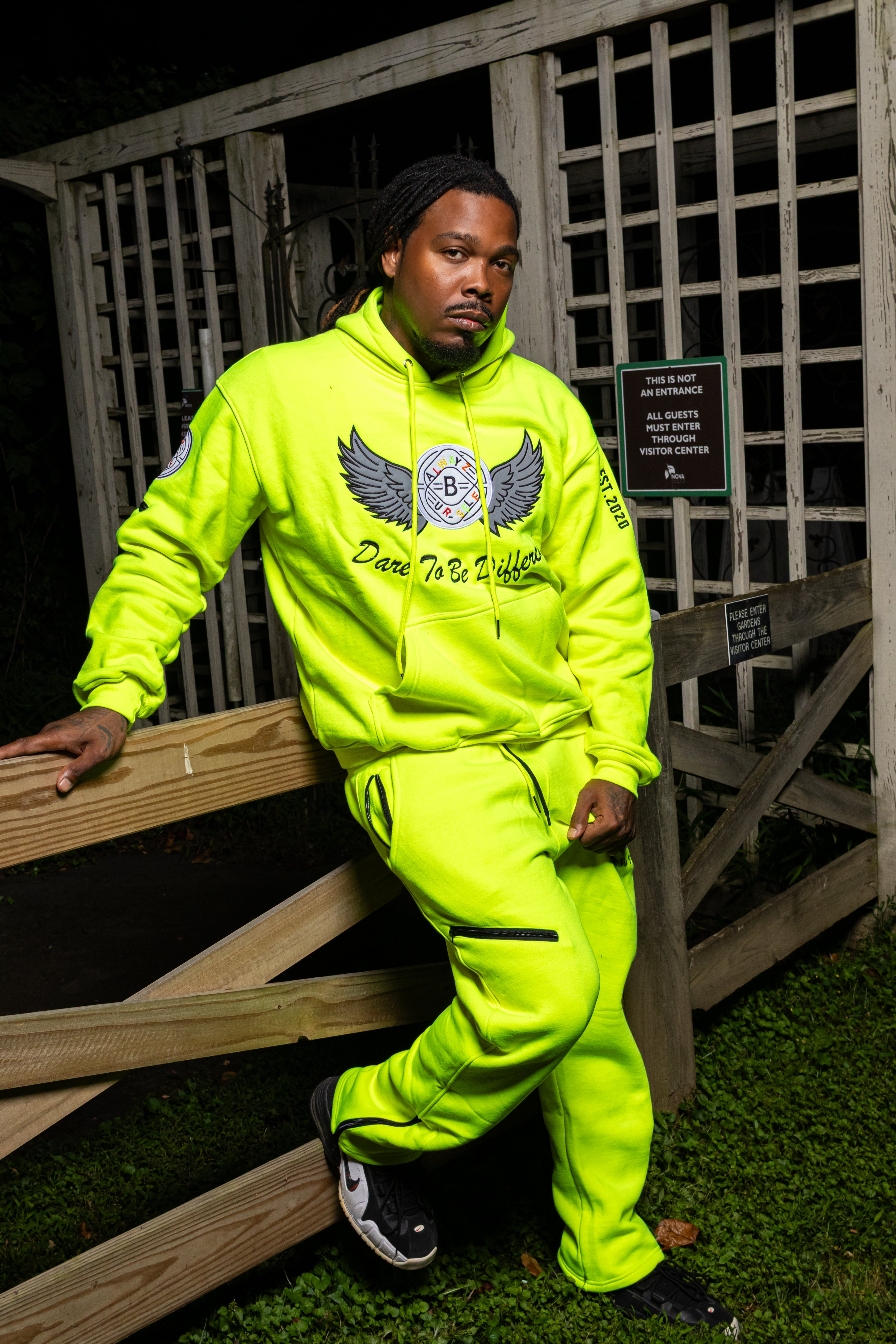 Echelon Wing Jogger Set - Yellow