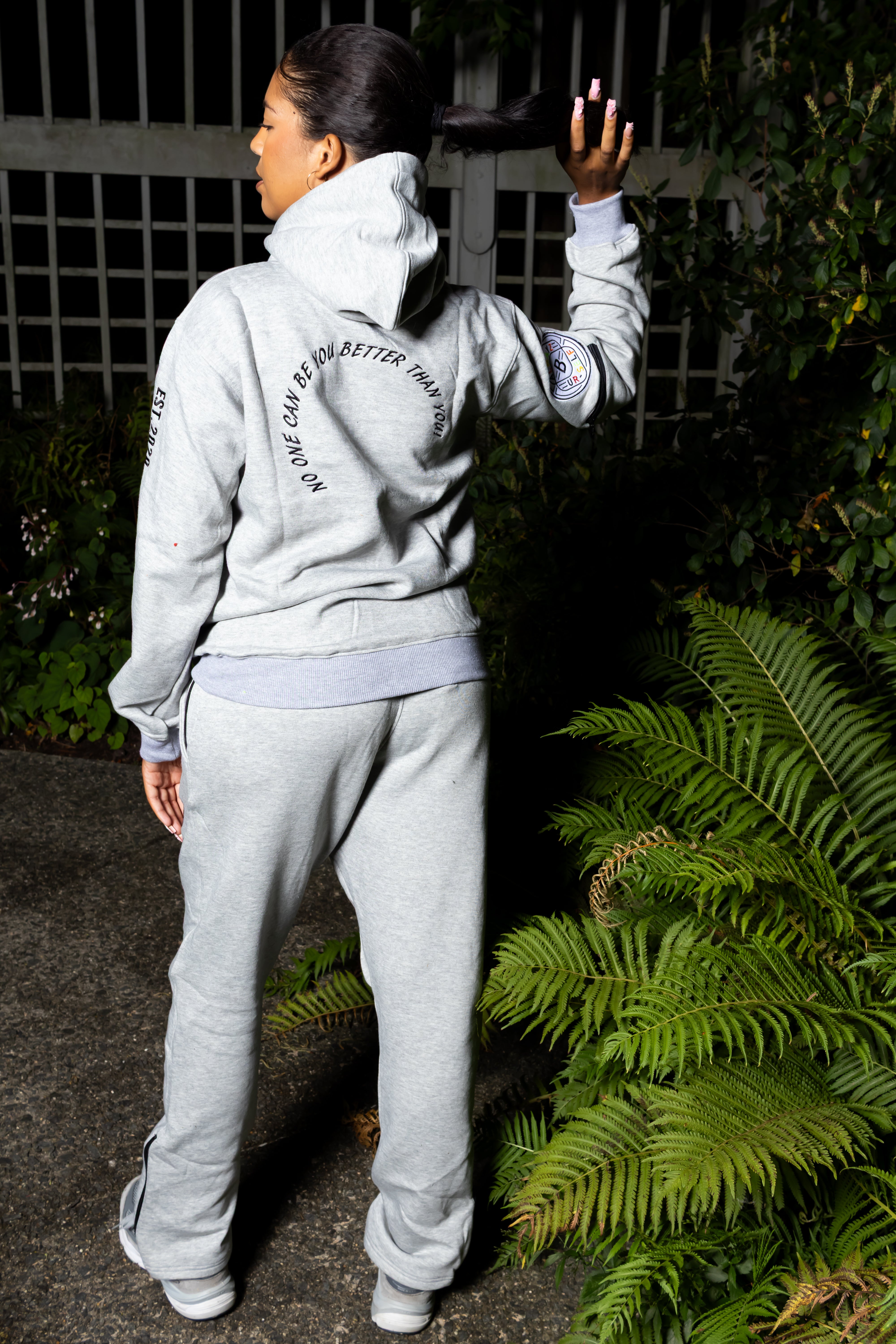 Echelon Wing Jogger Set - Grey