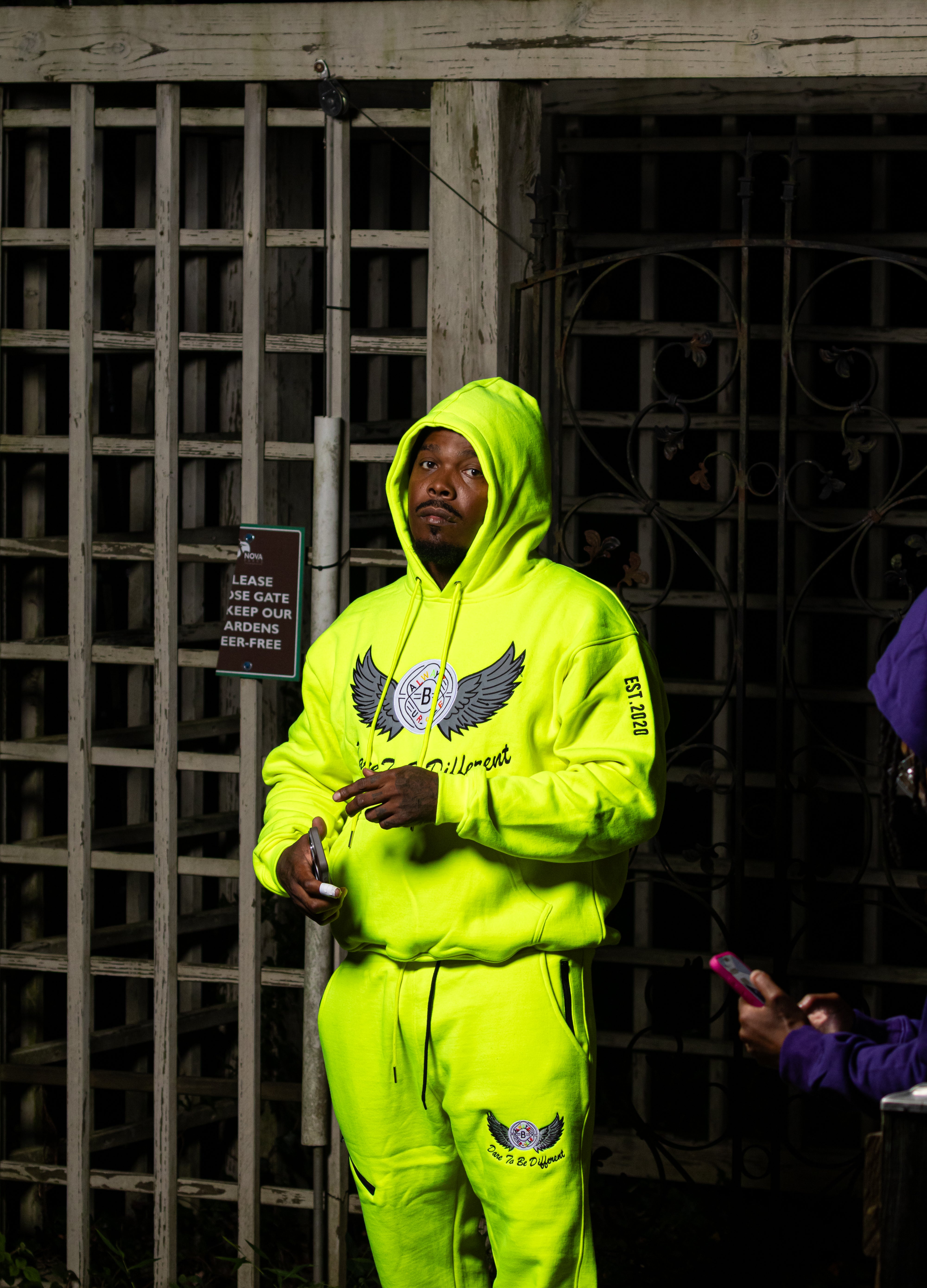 Echelon Wing Jogger Set - Yellow