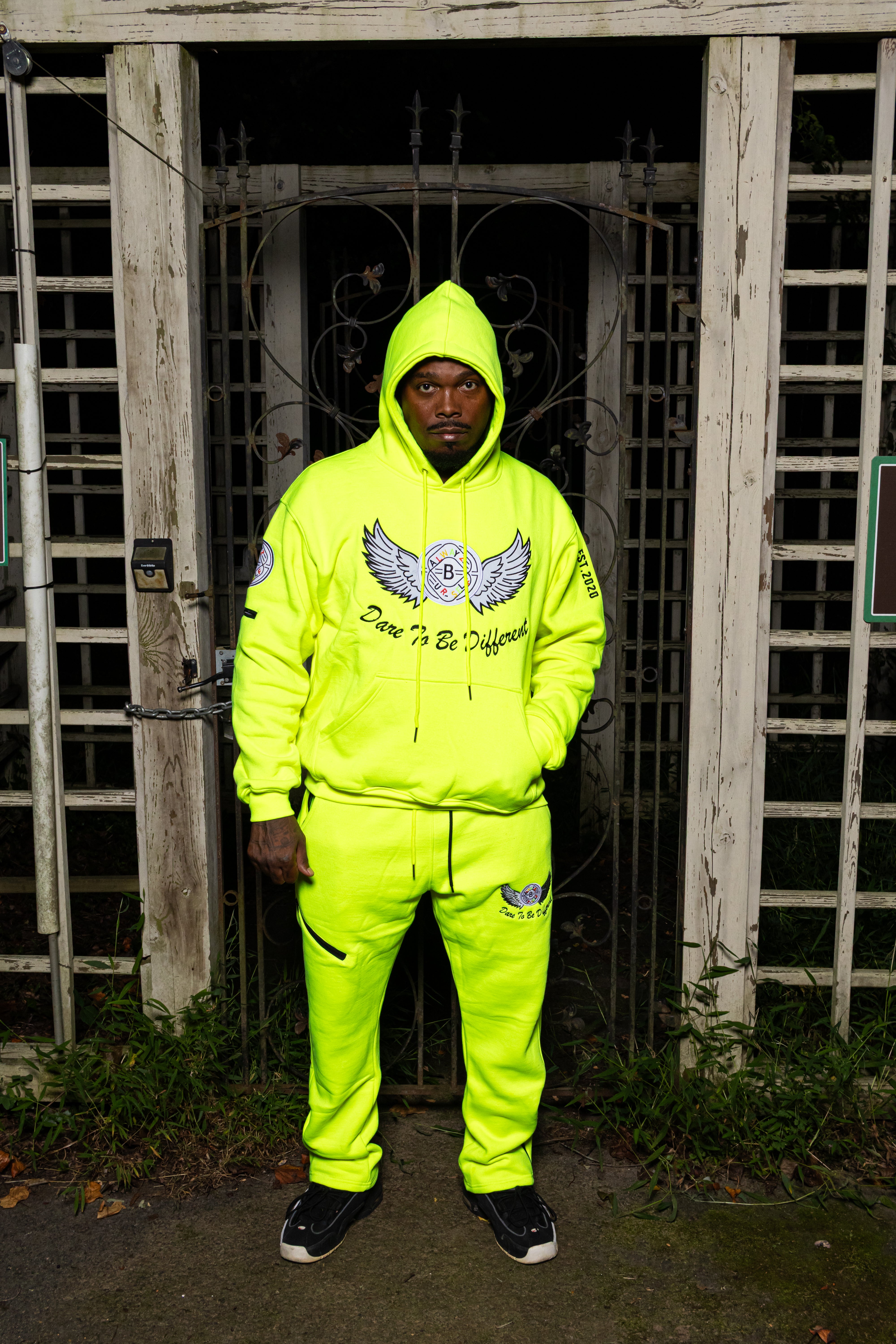 Echelon Wing Jogger Set - Yellow