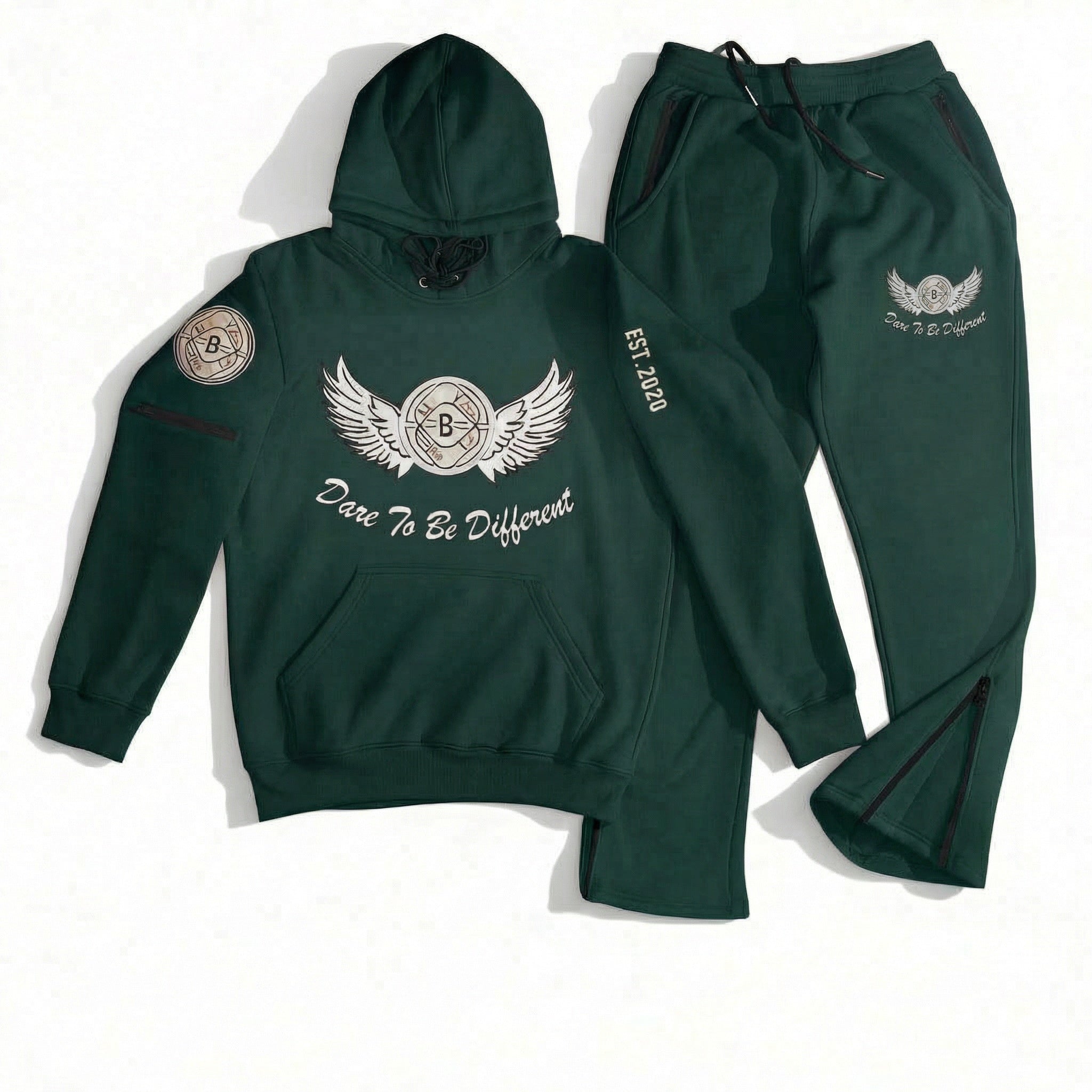 Echelon Wing Jogger Set - Spruce