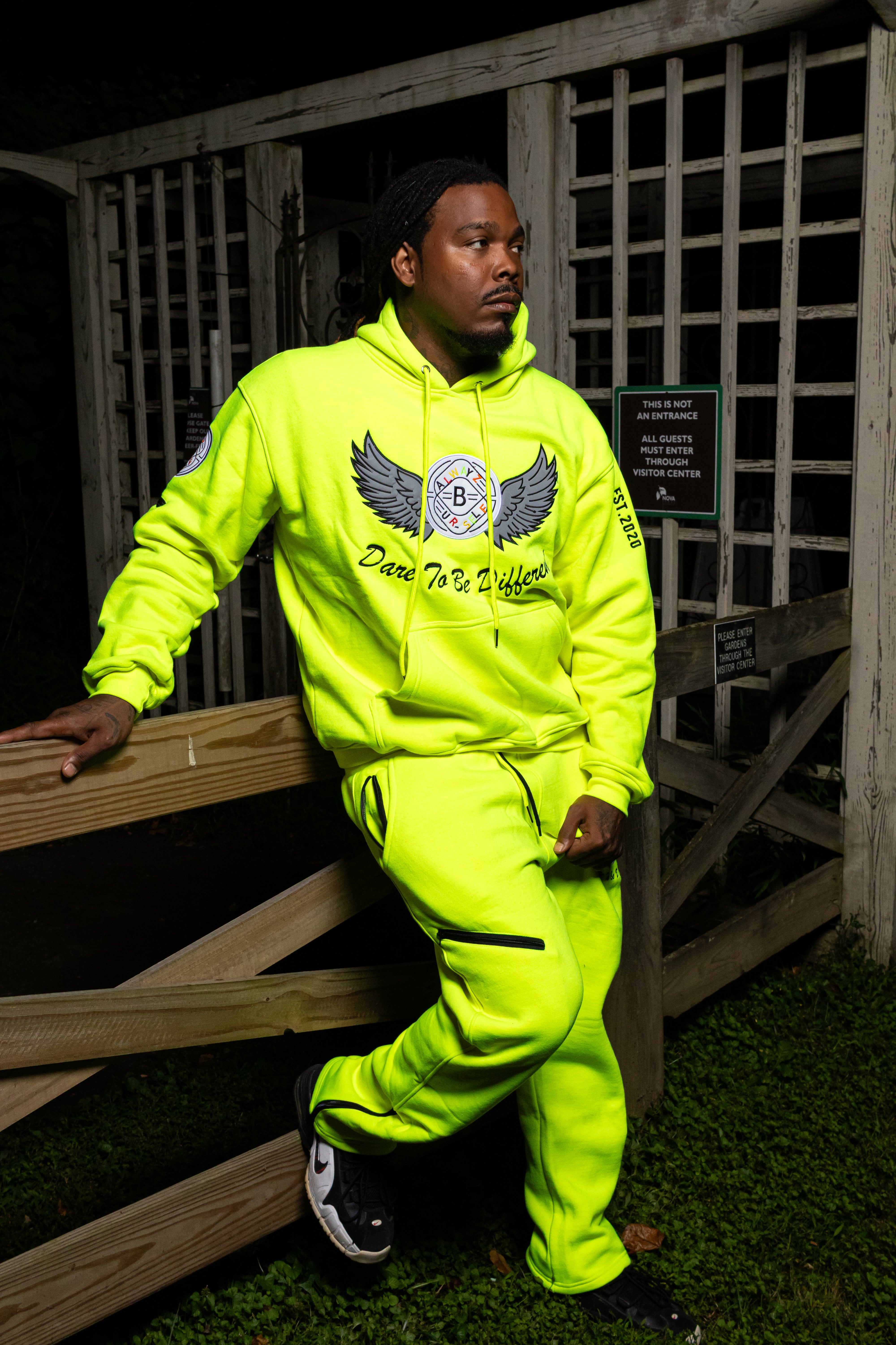 Echelon Wing Jogger Set - Yellow
