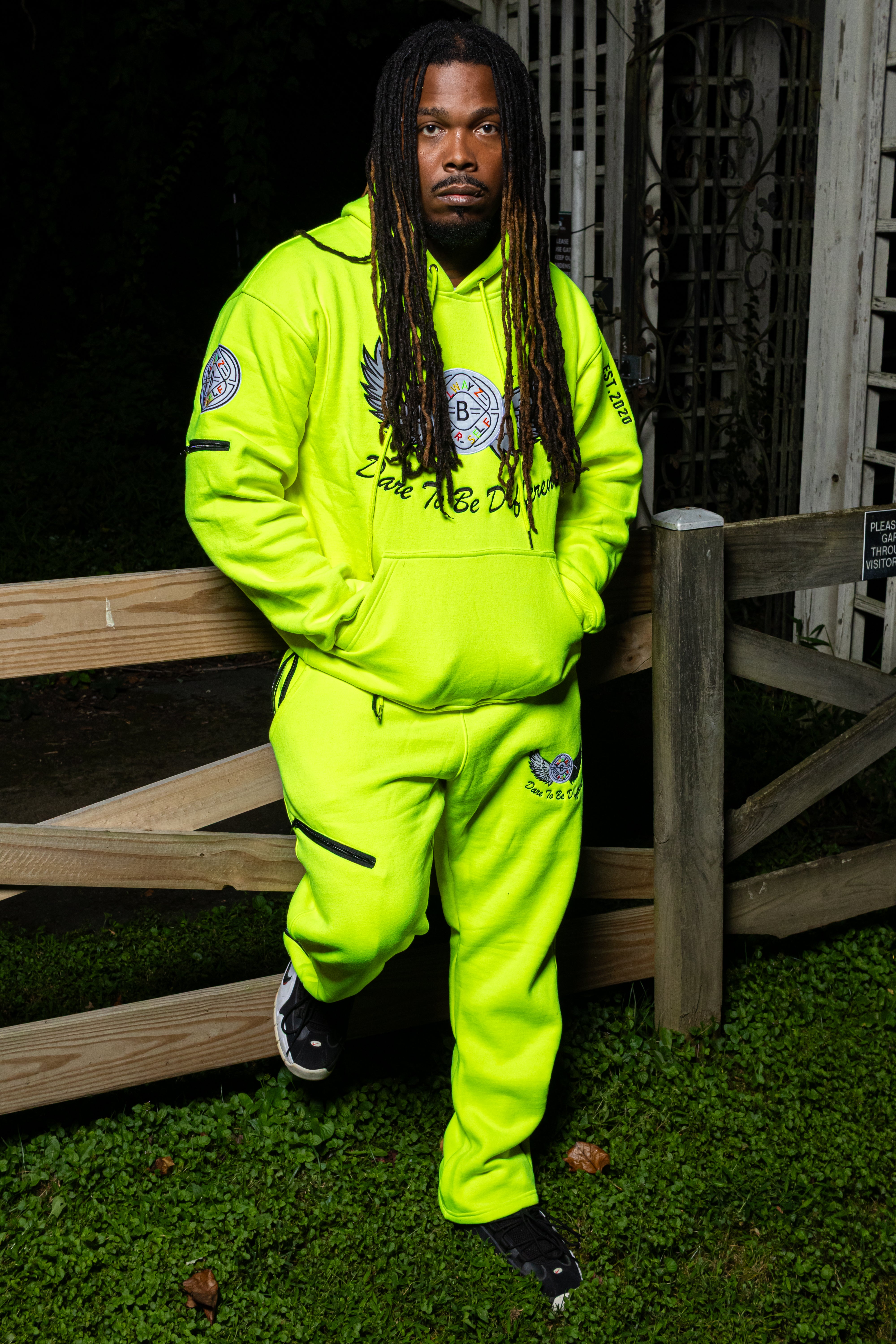 Echelon Wing Jogger Set - Yellow