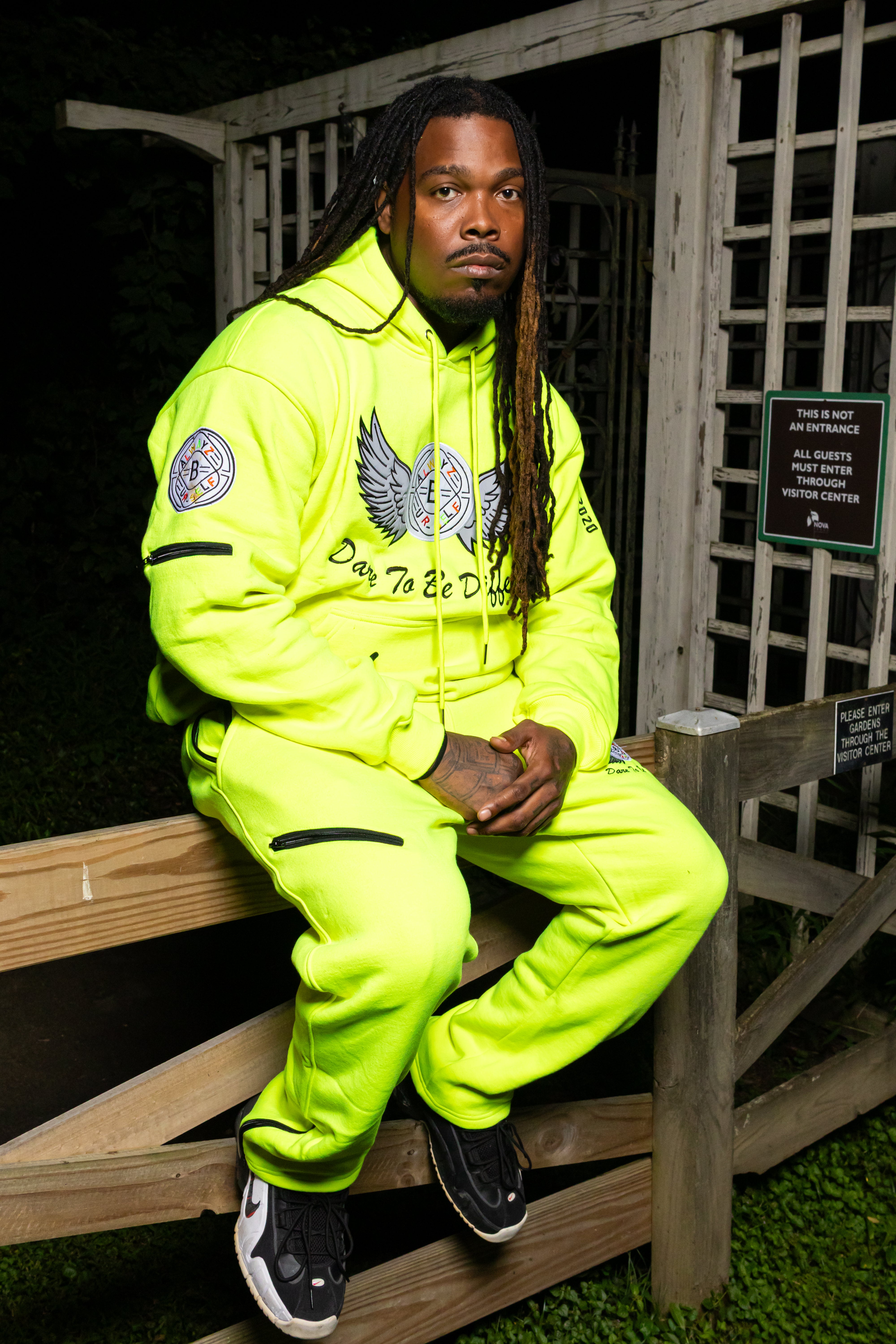 Echelon Wing Jogger Set - Yellow