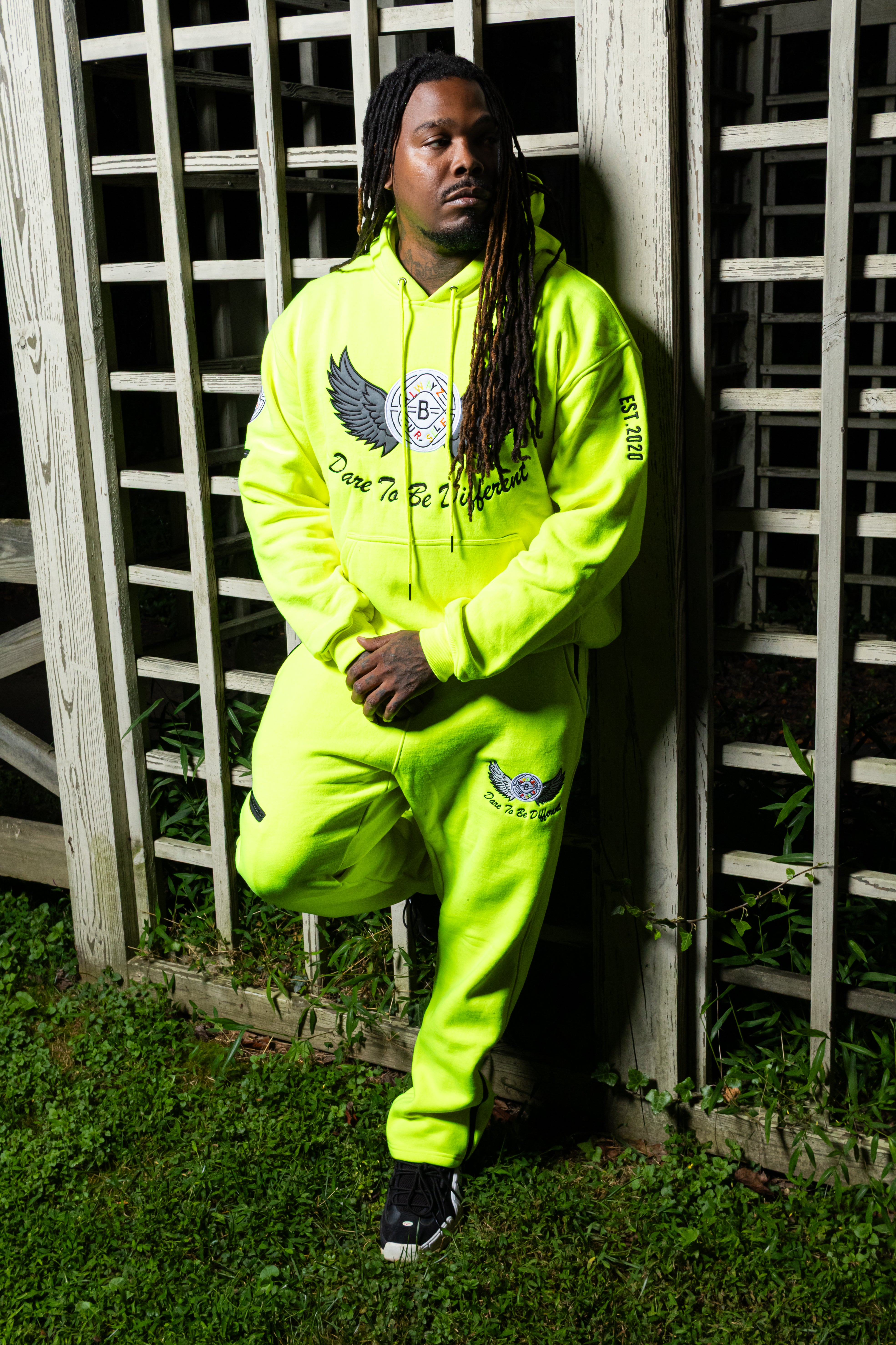 Echelon Wing Jogger Set - Yellow