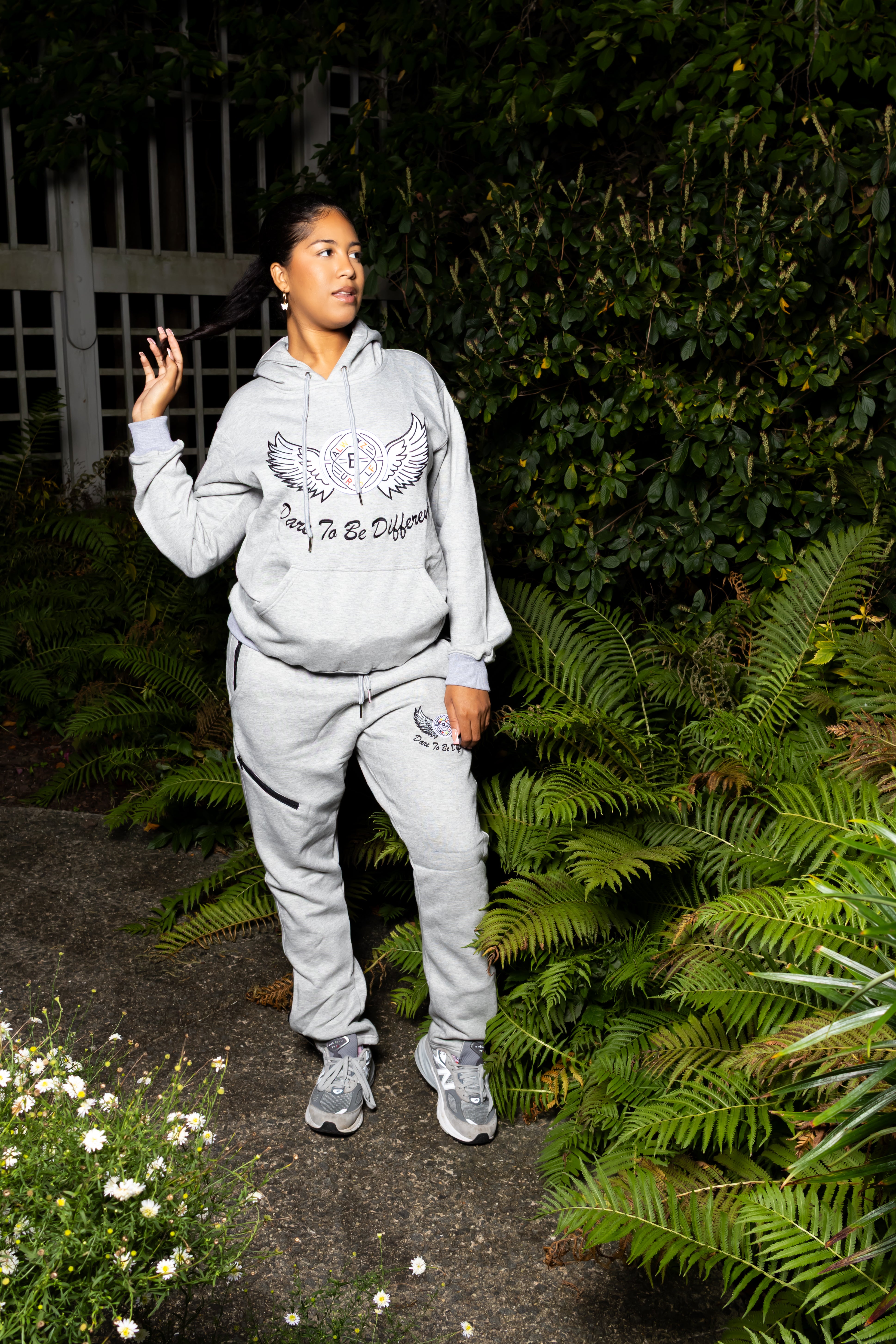 Echelon Wing Jogger Set - Grey
