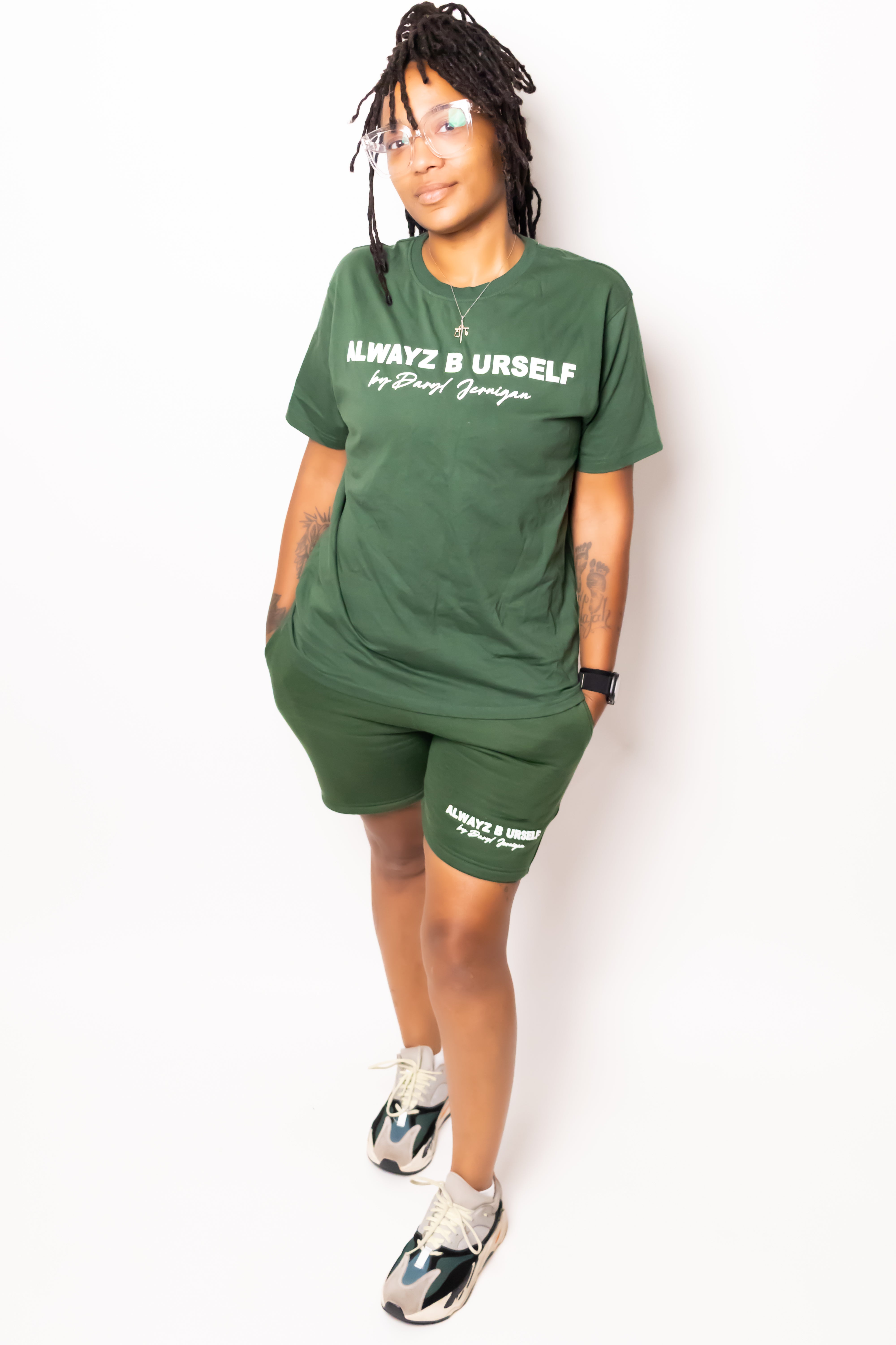 Authentik Signature Shorts Set - Green
